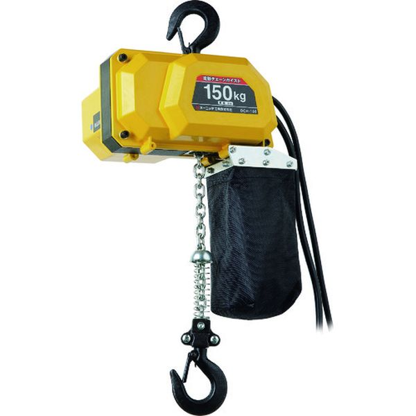 【メーカー在庫あり】 DCH150 オーエッチ工業(株) OH 電動チェ-ンホイスト 150Kg 揚程3m DCH-150 HD店｜ヒロチー商事 ハーレー 店