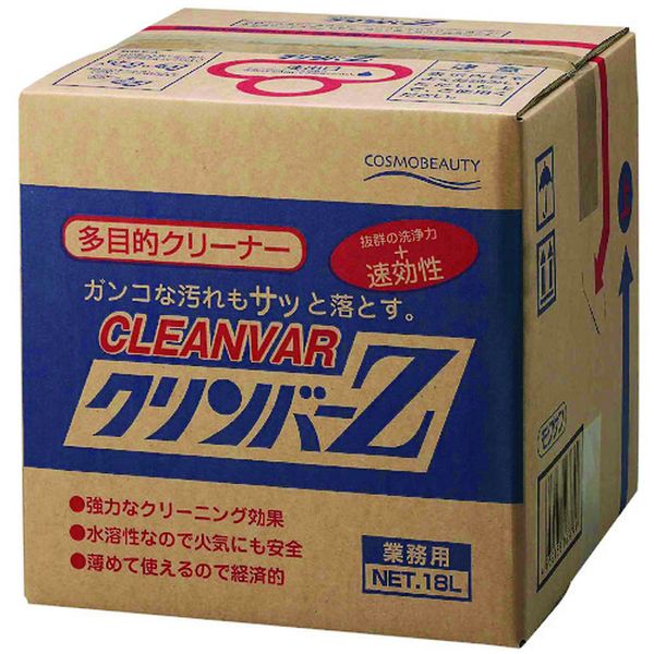【メーカー在庫あり】 (株)コスモビューティー モクケン 多目的クリーナー クリンバーZ 18L (1個入) 16374 HD店｜ヒロチー商事 ハーレー 店