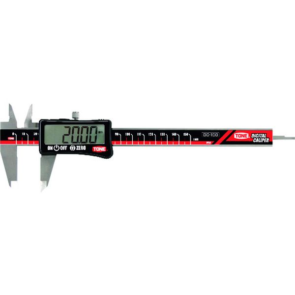 【製造業者店卸し資産あり】 DC150  TONE(株) TONE デジタルノギス DC-150 固定ディスク店