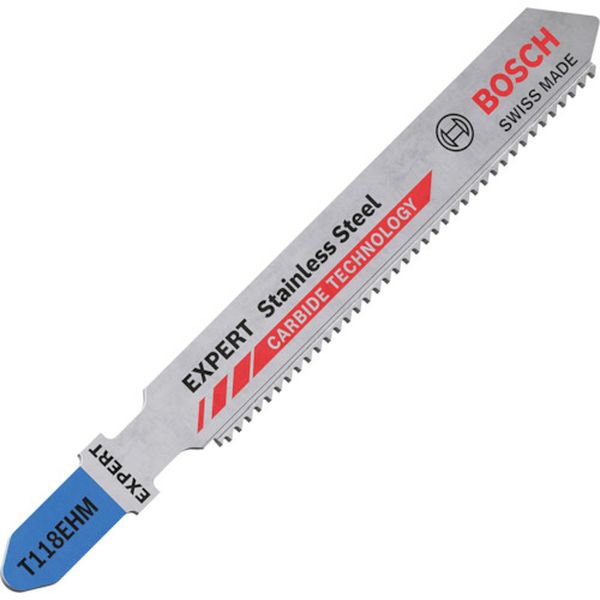 【メーカー在庫あり】 ボッシュ(株) ボッシュ ジグソーブレード 超硬 ステンレス用 T118EHM 2608900562 HD店