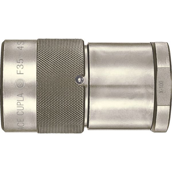 【メーカー在庫あり】 F356SSTEELFKM 日東工器(株) 日東工器 フラットフェイスカプラF35型 高圧配管用F356S(17909) F35-6S HD店