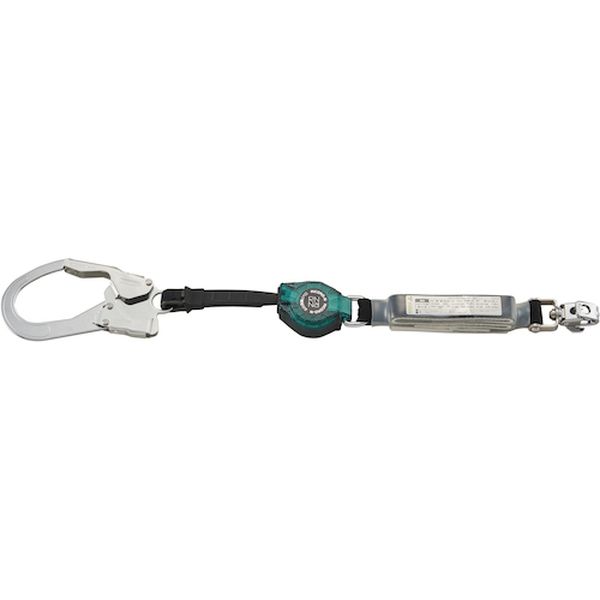 【メーカー在庫あり】 HLMR01  ハーネス用 ロック機構付き巻取式シングルランヤード RICORO-N HL-MR01 HL-MR01 HD店