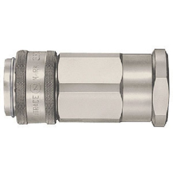 【製造会社店卸し資産あり】 35012SSTEELFKM 日東工器(株) 日東工器 350カプラ競争相手側滑りだし大きさR1 1/2(51197) 350-12S 固定ディスク店