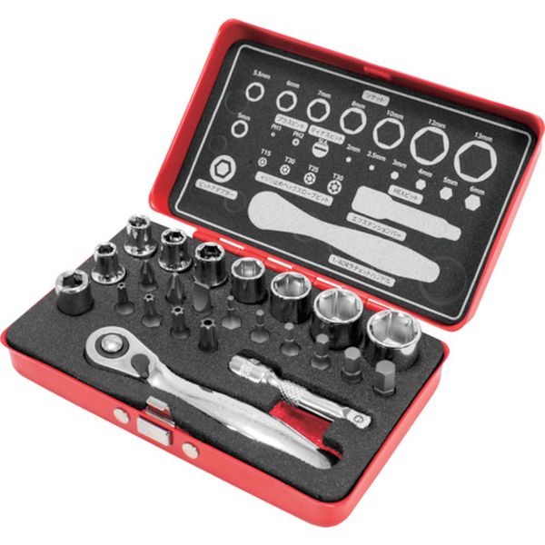 【メーカー在庫あり】 (株)ワールドツール アストロプロダクツ AP ミニツールセット ミリ (24個組) 2012000002043 HD店