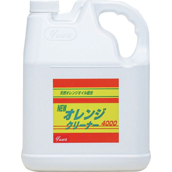 【製造業者店卸し資産あり】 (株)友和 友和 オレンジ色洗浄剤 エフワン 4L 404117 固定ディスク店