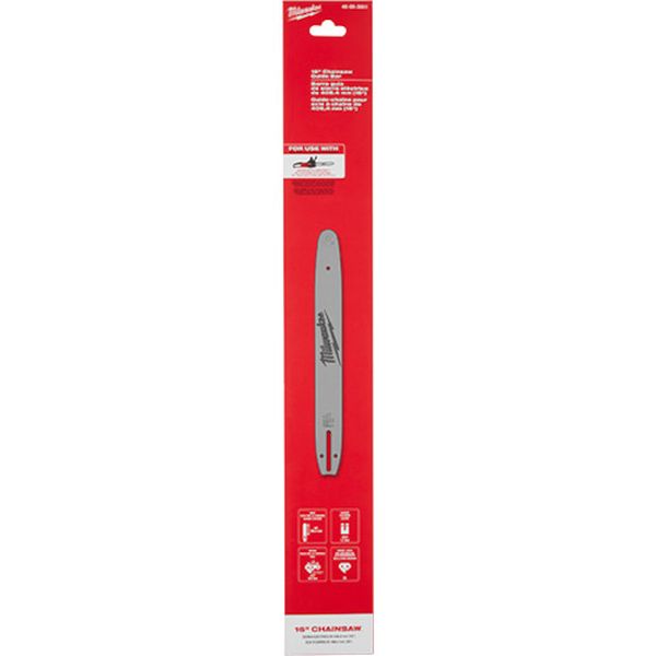 【メーカー在庫あり】 406mm(16インチ)チェーンソー用ガイドバー 4932480174 HD店