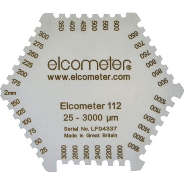 【製造会社店卸し資産あり】 B1121B  Elcometer(株) elcometer 六角形情の籠もった写真フィルム膜厚計 B112-1B 固定ディスク店