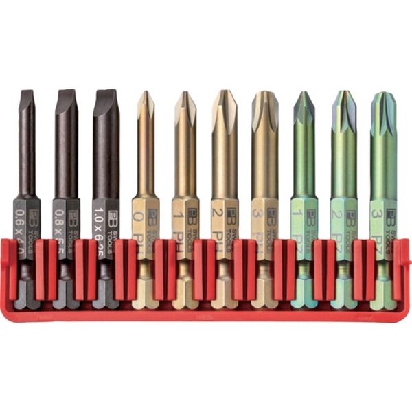 【メーカー在庫あり】 E6.701CN PBスイスツールズ社 PBスイスツールズ E6-701ビットブロックセット E6-701CN HD店