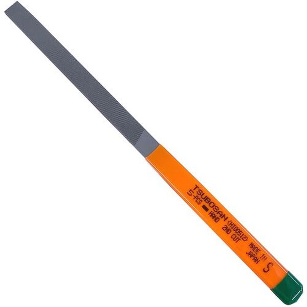 【メーカー在庫あり】 ツボサン(株) ツボサン 単目ヤスリ 10本組 平 中目 HI01012 HD店