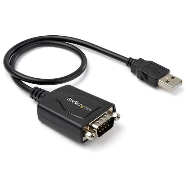 【メーカー在庫あり】 シリアル変換ケーブル/USB-A - RS232C/30cm/230Kbps/ブラック ICUSB2321X HD店