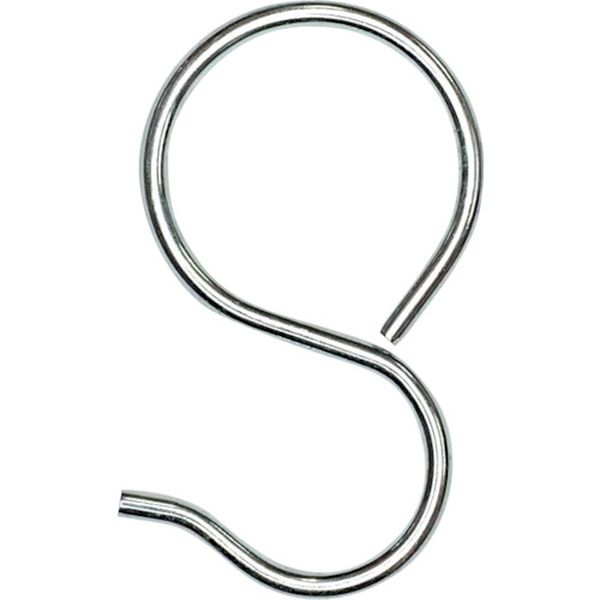 【メーカー在庫あり】 IPH48 単管用フックP型 鉄ユニクロメッキ 線径4.8mm 94mm 50個入り IPH-48 HD店