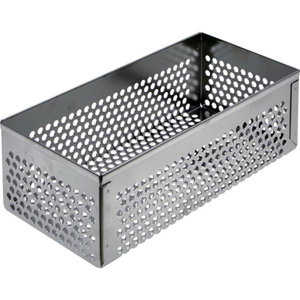【メーカー在庫あり】 トラスコ中山(株) TRUSCO ステンレスパンチングボックス 中 254X120X80mm SPB02 HD店
