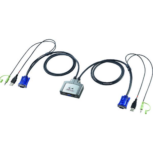 【メーカー在庫あり】 SWKVM2AUUN サンワサプライ(株) SANWA パソコン自動切替器(2：1) SW-KVM2AUUN HD店