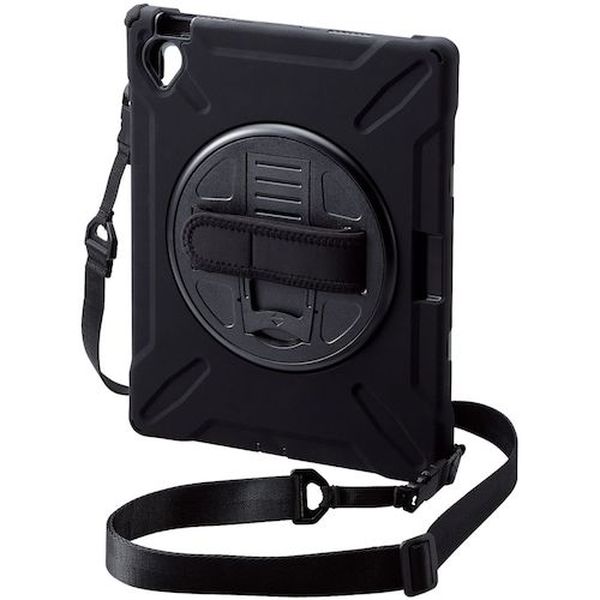 【製造会社店卸し資産あり】 TBA22RHVHBK iPad10.9 第10時人用フルプロテクトケース 肩肉三尺帯付 照明ランプ付 黒いこと 結核症-A22RHVHBK 固定ディスク店