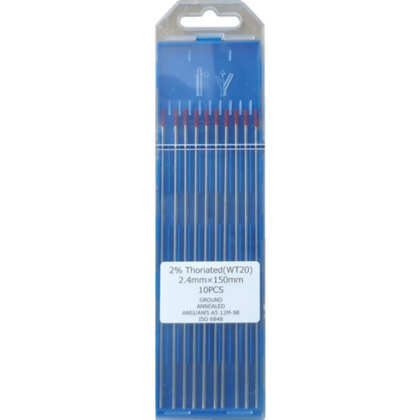 【メーカー在庫あり】 WT202.4 マイト工業(株) マイト トリウム入電極2.4mm×150mm(10本) WT20-2-4 HD店|ヒロチー商事 ハーレー 店