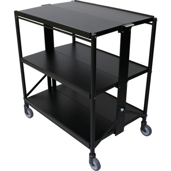 【メーカー在庫あり】 CWT3 花岡車輛(株) ダンディ シャリエワゴン 3段式 CW-T3 HD店|ヒロチー商事 ハーレー 店