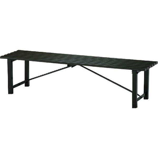 【メーカー在庫あり】 TG2.01845 長谷川工業(株) ハセガワ アルミ縁台 TG型 天板L180×W45×H45cm(16890) TG2-0-1845 HD店