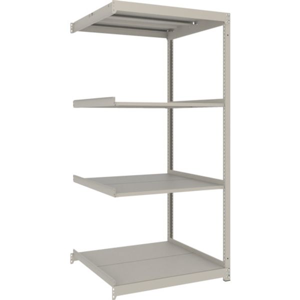 【メーカー在庫あり】 スチールラック 薄型ラック(耐荷重100Kg)900×875×H1800 4段連結 ネオグレー ネオグレー UL6394B HD店