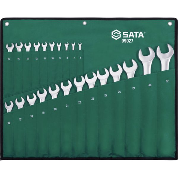 【メーカー在庫あり】 SATA社 SATA コンビネーションレンチセット(23点) 09027 HD店
