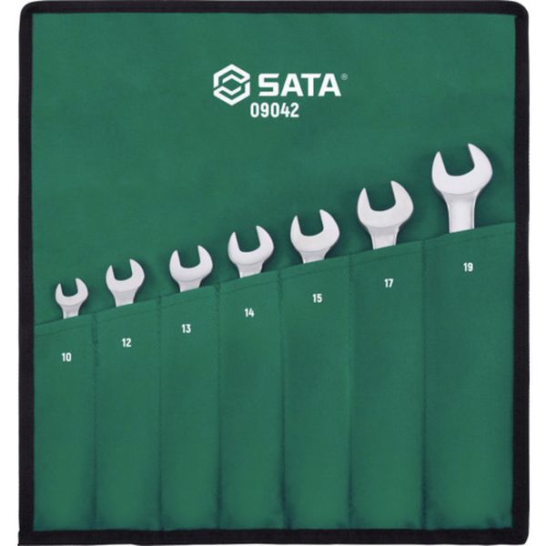 【メーカー在庫あり】 SATA社 SATA 首振コンビネーションラチェットレンチセット(7点) 09042 HD店|ヒロチー商事 ハーレー 店