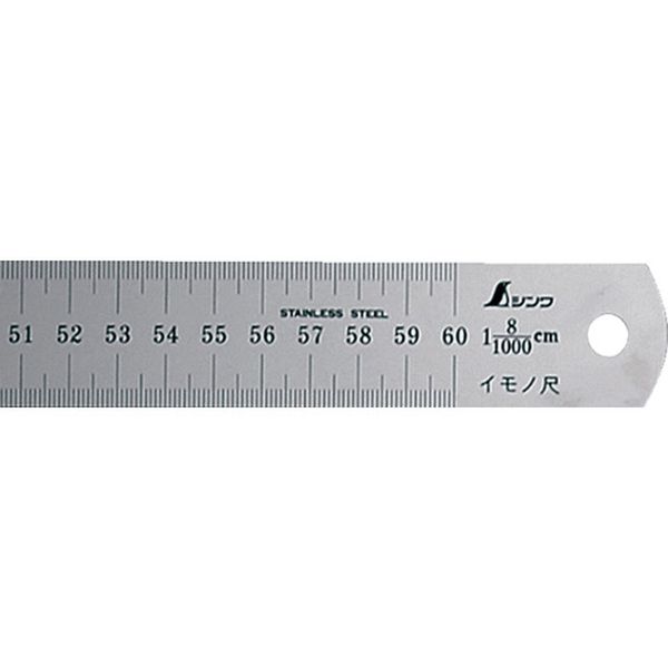 【メーカー在庫あり】 シンワ測定(株) シンワ イモノ尺600mm8伸 16047 HD店