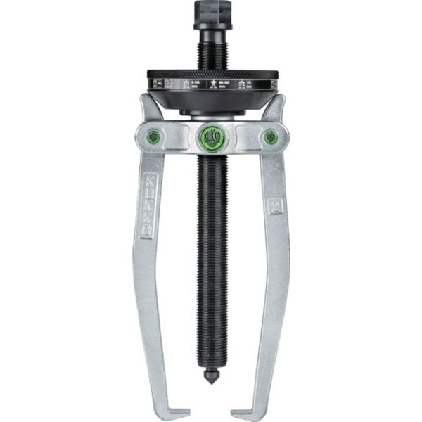 【製造会社店卸し資産あり】 2202 KUKKO社 クッコ 自動小銃求心ギヤプーラー 唐きび式 2本手 最大限度径150粍 深さ170粍 220-2 固定ディスク店