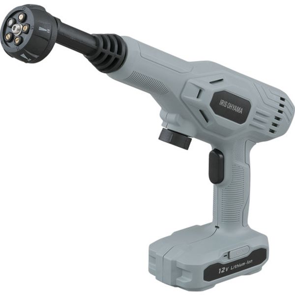 【メーカー在庫あり】 JHW101H アイリスオーヤマ(株) IRIS 106101 充電式ハンディウォッシャー グレー JHW-101-H HD店