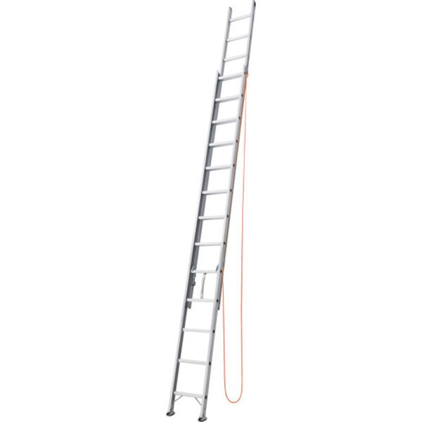 【製造業者店卸し資産あり】 TDLA281  トラスコ中山(株) TRUSCO 2連掛けはしご 8.1m(100kg印字機) TDLA-2-81 固定ディスク店 花・ガーデン・DIY-はしご