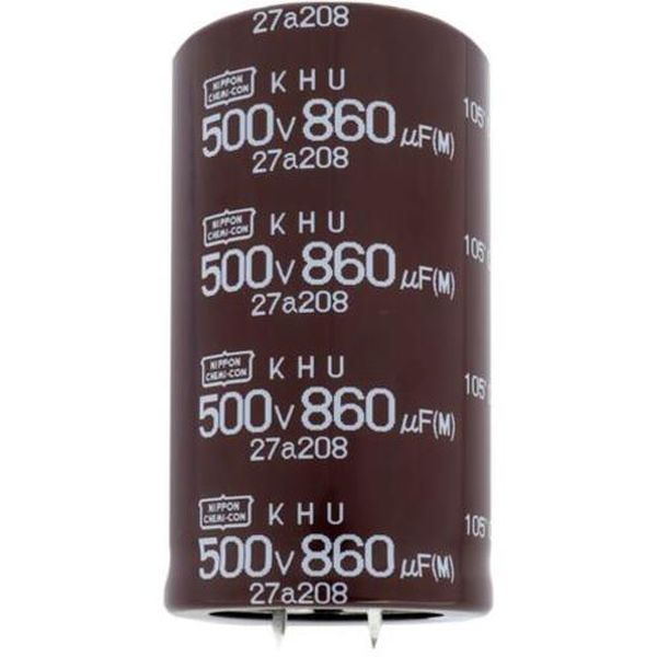 【メーカー在庫あり】 大型アルミ電解コンデンサ KHUシリーズ 450V 1410μF EKHU451VSN142MA70S HD店｜ヒロチー商事 ハーレー 店