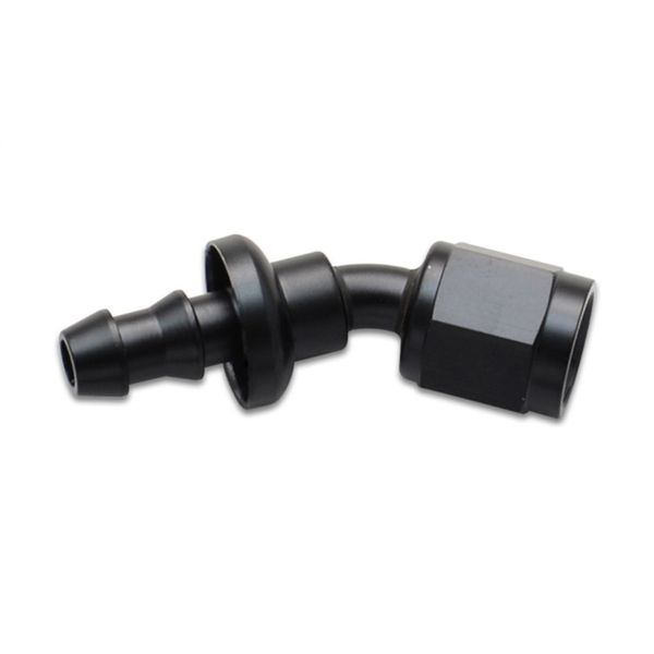 【USA在庫あり】 Vibrant Push-On 30 Degree ホースエンド エルボー フィッティングize -10AN vib22310 HD店