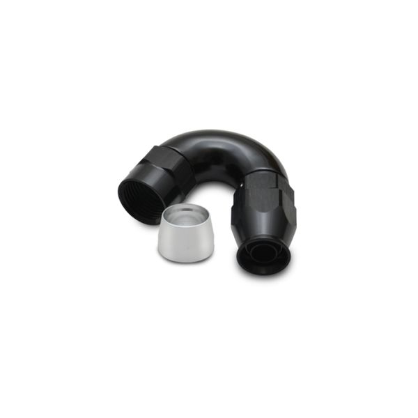 【USA在庫あり】 Vibrant 150 Degree High Flow ホースエンド フィッティング for PTFE Lined ホース -12AN vib28512 HD店