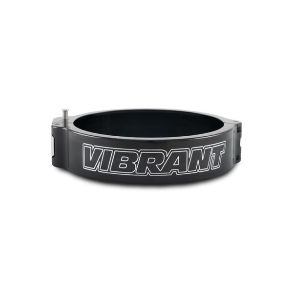 【USA在庫あり】 Vibrant 4in O.D. Aluminized HD 2.0 クランプ -アルマイト ブラック (クランプ Only) vib32538 HD店