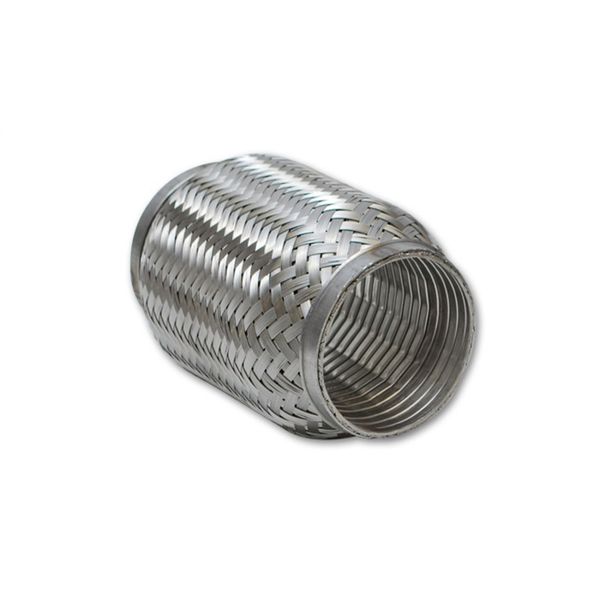 【USA在庫あり】 Vibrant SS Turbo FLEX カップリング with Interlock Liner 2.5in インレット/アウトレット x 8in long vib60808 HD店