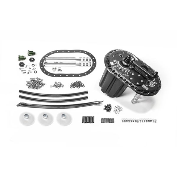 【USA在庫あり】 Radium Engineering FCST-X Brushless Ti Automotive E5LM フューエル Cell Surge Tank (Pumps NOT Included) rad20-1993-00 HD店