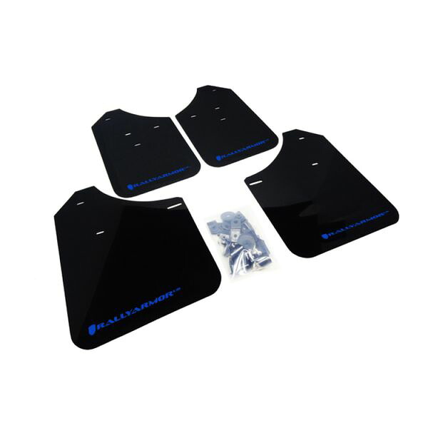 【USA在庫あり】 Rally Armor 02年-07年 スバル WRX/STI/RS/2.5i (Wagons Req. Mod.) ブラック UR Mud Flap w/ ブルー Logo ralMF1-UR-BLK/BL HD店