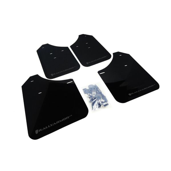 【USA在庫あり】 Rally Armor 02年-07年 スバル WRX/STI/RS/2.5i (Wagons Req. Mod.) ブラック UR Mud Flap w/ Grey Logo ralMF1-UR-BLK/GRY HD店 24,796円