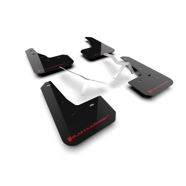 【USA在庫あり】 Rally Armor 23年-24年 Acura Integra + Integra A-Spec ブラック UR Mud Flap W/レッド Logo (No Drilling Req.) ralMF109-UR-BLK-RD HD店 24,886円