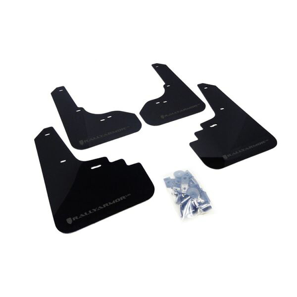 【USA在庫あり】 Rally Armor 05年-09年 スバル Legacy GT / Outback ブラック UR Mud Flap w/ Grey Logo ralMF4-UR-BLK/GRY HD店