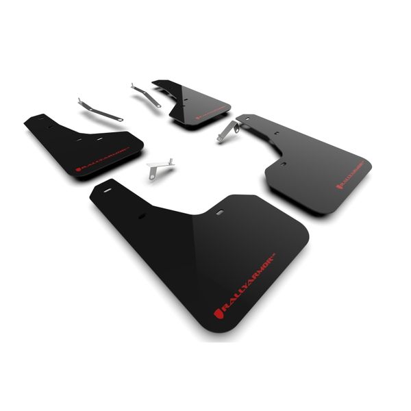 【USA在庫あり】 Rally Armor 2022 スバル Forester (Incl. Wilderness) ブラック UR Mud Flap w/ レッド Logo ralMF82-UR-BLK/RD HD店