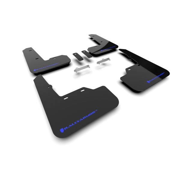 【USA在庫あり】 Rally Armor 2022 スバル WRX Black UR Mud Flap w/ Blue Logo ralMF92-UR-BLK/BL HD店