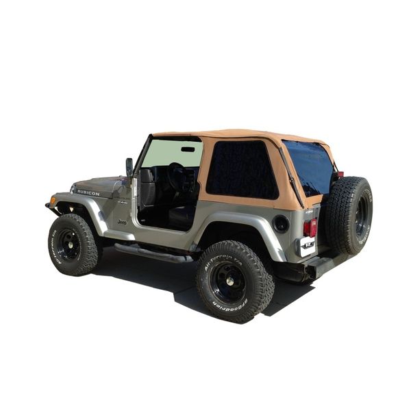 【USA在庫あり】 Rampage 97年-06年 Jeep ラングラー(TJ) Frameless Soft Top Kit - Spice ram109517 HD店