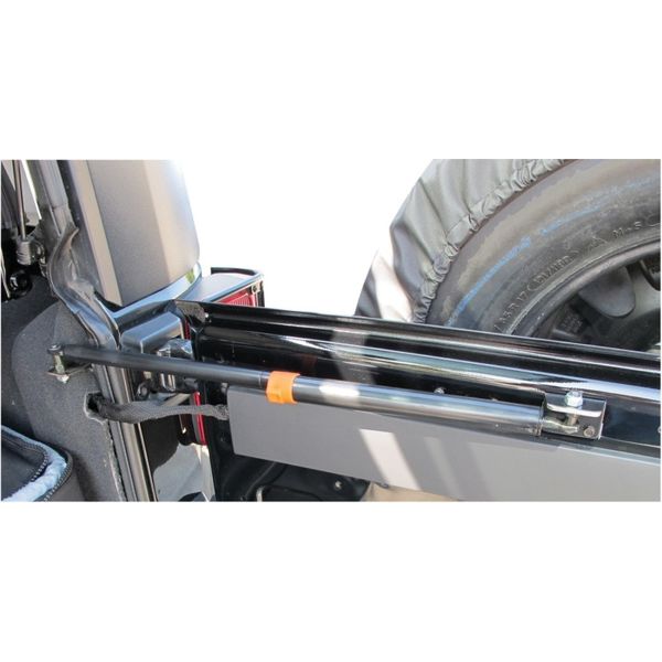 【USA在庫あり】 Rampage 07年-10年 Jeep ラングラー(JK) リア Door Heavy Duty Gas Strut - Black ram86618 HD店