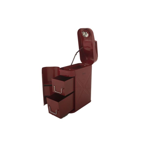 【USA在庫あり】 Rampage 99年-19年 Universal Trail Can Utility/Tool Box - レッド ram86619 HD店