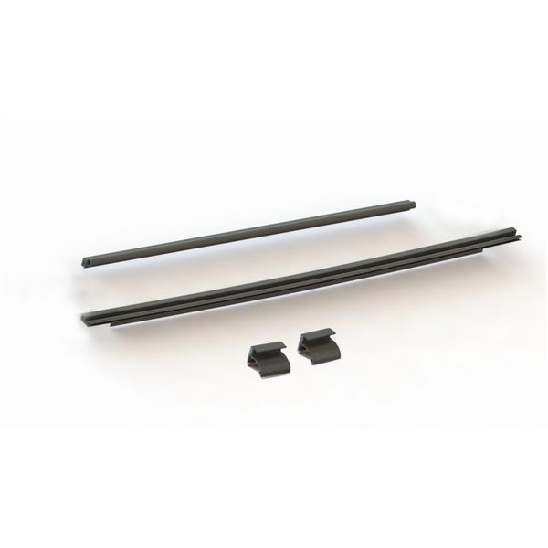 【USA在庫あり】 Rampage 2007-2018 Jeep ラングラー(JK) Tailgate Tonneau Bar Kit - Black ram87135 HD店