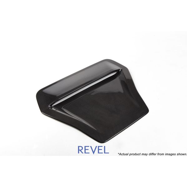 【USA在庫あり】 Revel GT ドライカーボン Engine Hood Scoop Cover 17-18 ホンダ Civic Type-R - 1 Piece rvl1TR4GT0AH10 HD店