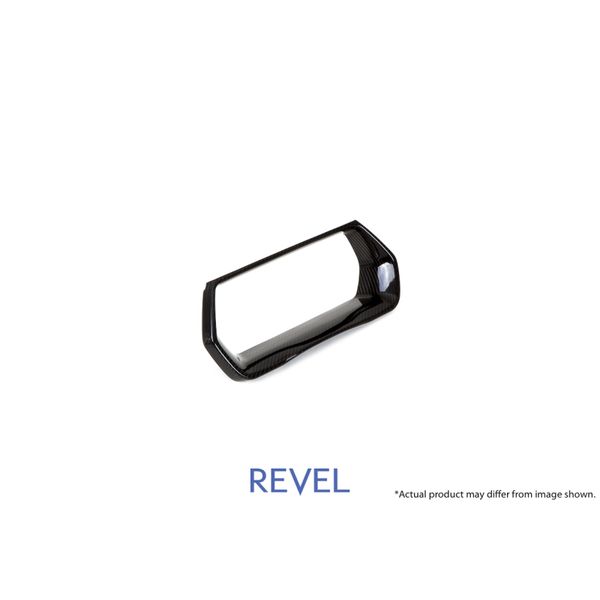 【USA在庫あり】 Revel GT ドライカーボン Dash Cluster Inner Cover Tesla Model S - 1 Piece rvl1TR4GT1BX05 HD店