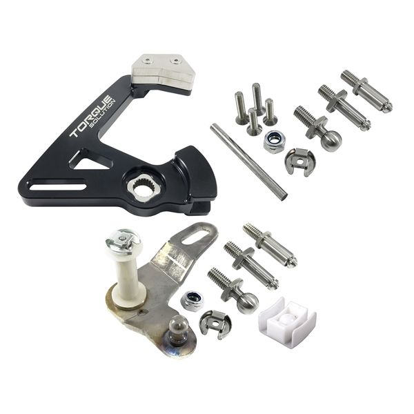 【USA在庫あり】 Torque Solution ショートシフター: フォルクスワーゲン MK5/MK6/MK7/アウディ MK2/MK3 6 Speed w/ Stainless Lever tqsTS-SS-027.3s HD店