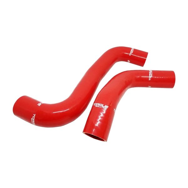 【USA在庫あり】 Torque Solution 08年-14年 スバル WRX/08年-18年 STI/09年-13年 Forester XT Silicone ラジエターホース キット - レッド tqsTS-SU-420RD HD店 20,431円