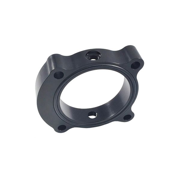 【USA在庫あり】 Torque Solution スロットルボディスペーサー 2013+ Hyundai Genesis Coupe 2.0T - ブラック tqsTS-TBS-029B HD店