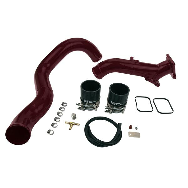 【USA在庫あり】 Wehrli 01年-04年 シボレー 6.6L LB7 Duramax 3in Y-Bridge Kit - グロスブラック wcfWCF100693-GB HD店 113,189円